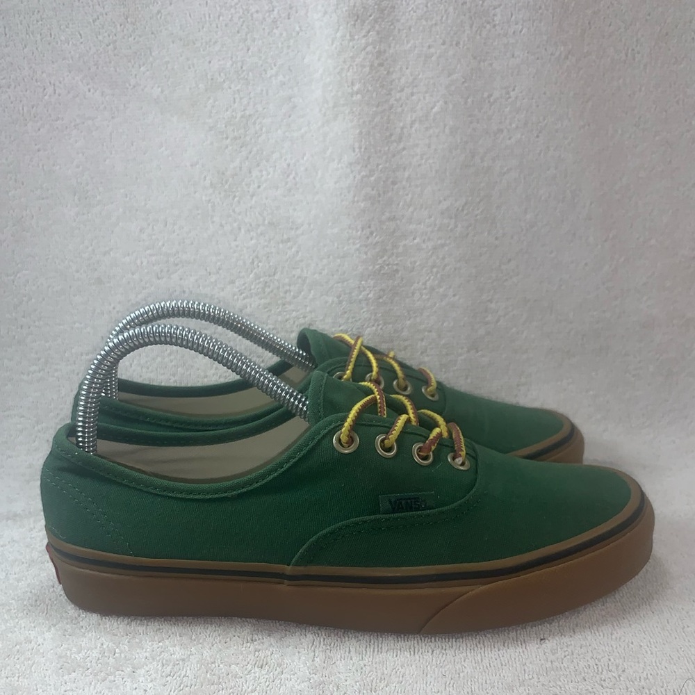Vans Green and Brown Sneakers